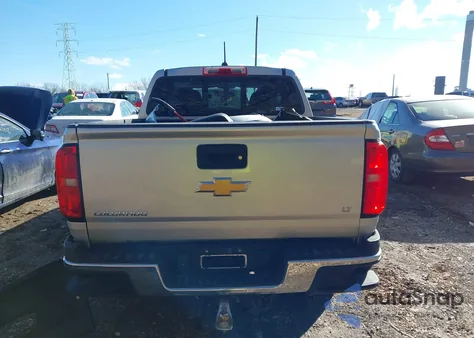 2016 Chevrolet Colorado Lt from USA, damaged, VIN 1GCGTCE37G1130713